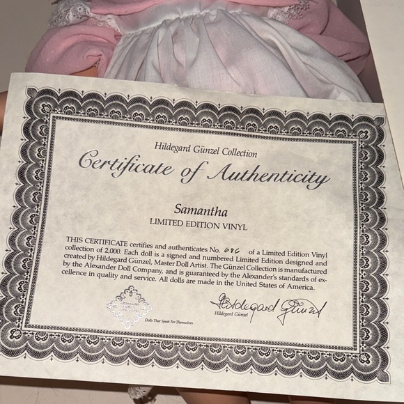 Madame Alexander Hildegard Günzel vintage 1990 Collection - Samantha - Picture 3 of 12